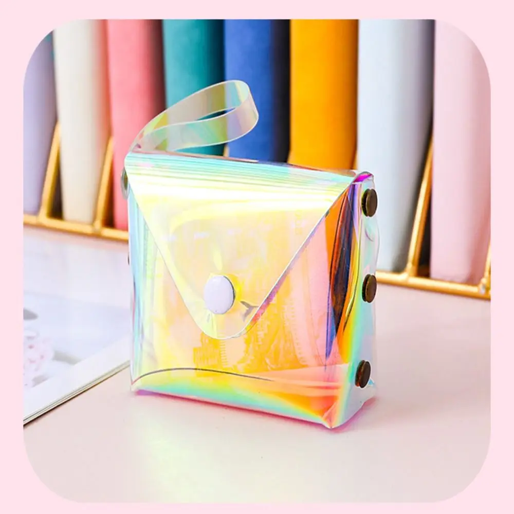 High Quality Transparent Pocket Wallet Waterproof PVC Storage Bag Multifunctional Clear Storage Pouch Men&Women