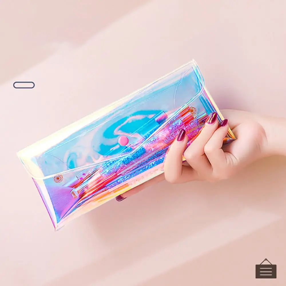 High Quality Transparent Pocket Wallet Waterproof PVC Storage Bag Multifunctional Clear Storage Pouch Men&Women