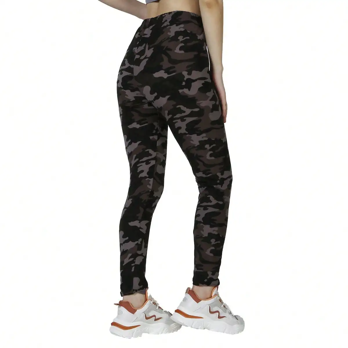 Camo Light Coffee WOMEN'S Leggings