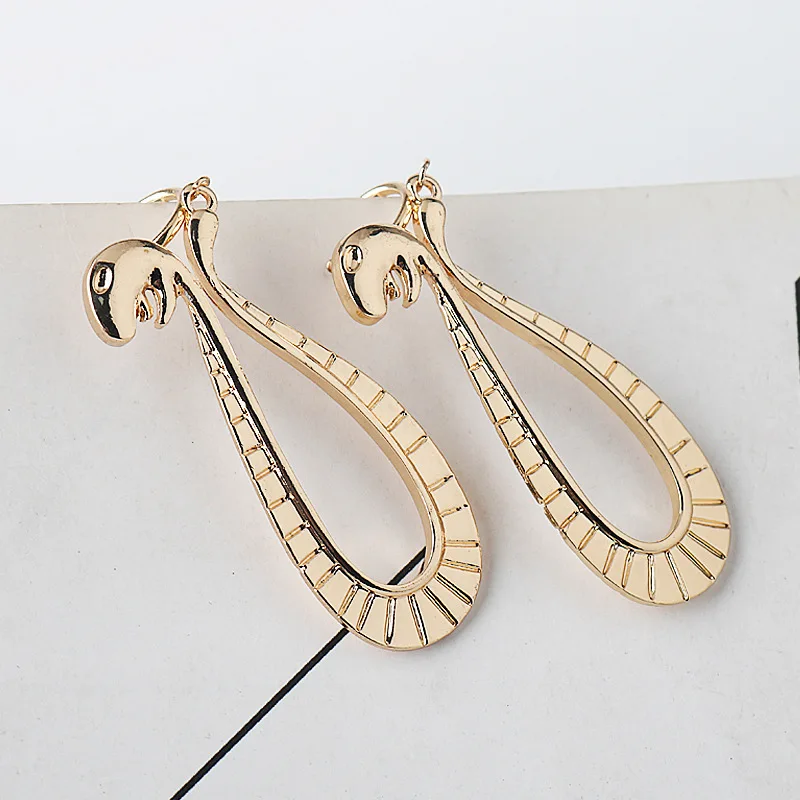 Anime ONE PIECE Earrings Boa Hancock Ear Studs Clips Pendants Cosplay Accessories Figure Gifts