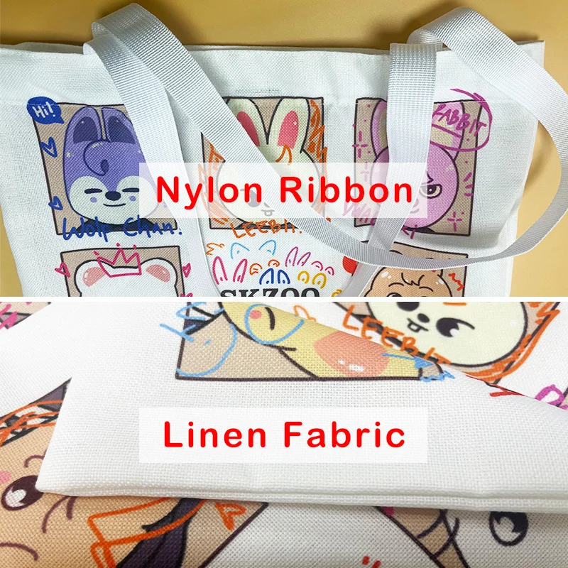 Cute Printed Sarah Kay Tote Shopping Bags Recycling Shopper Shoulder Funny Handbag 30x35cm 1014