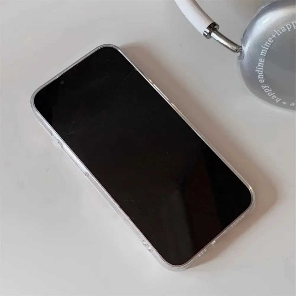 Cute Bow Magnetic Card Clip Leather Wallet Card Holder Phone Case Dustproof Anti-Fingerprint Phone Accessorie For IPhone15ProMax