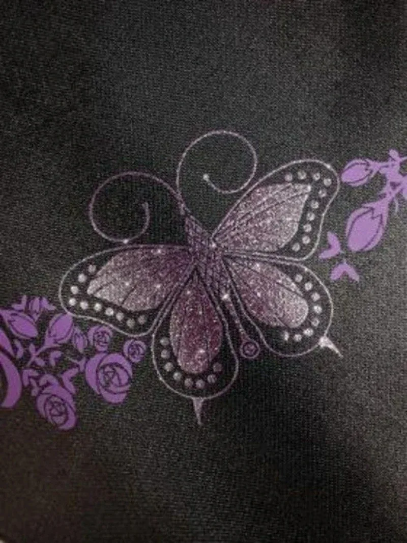 Purple Drawstring Handbags For Women Japan Brand Designer Shoulder Bag Large Capacity Embroidery Fashion Casual Shopper Tote Bag