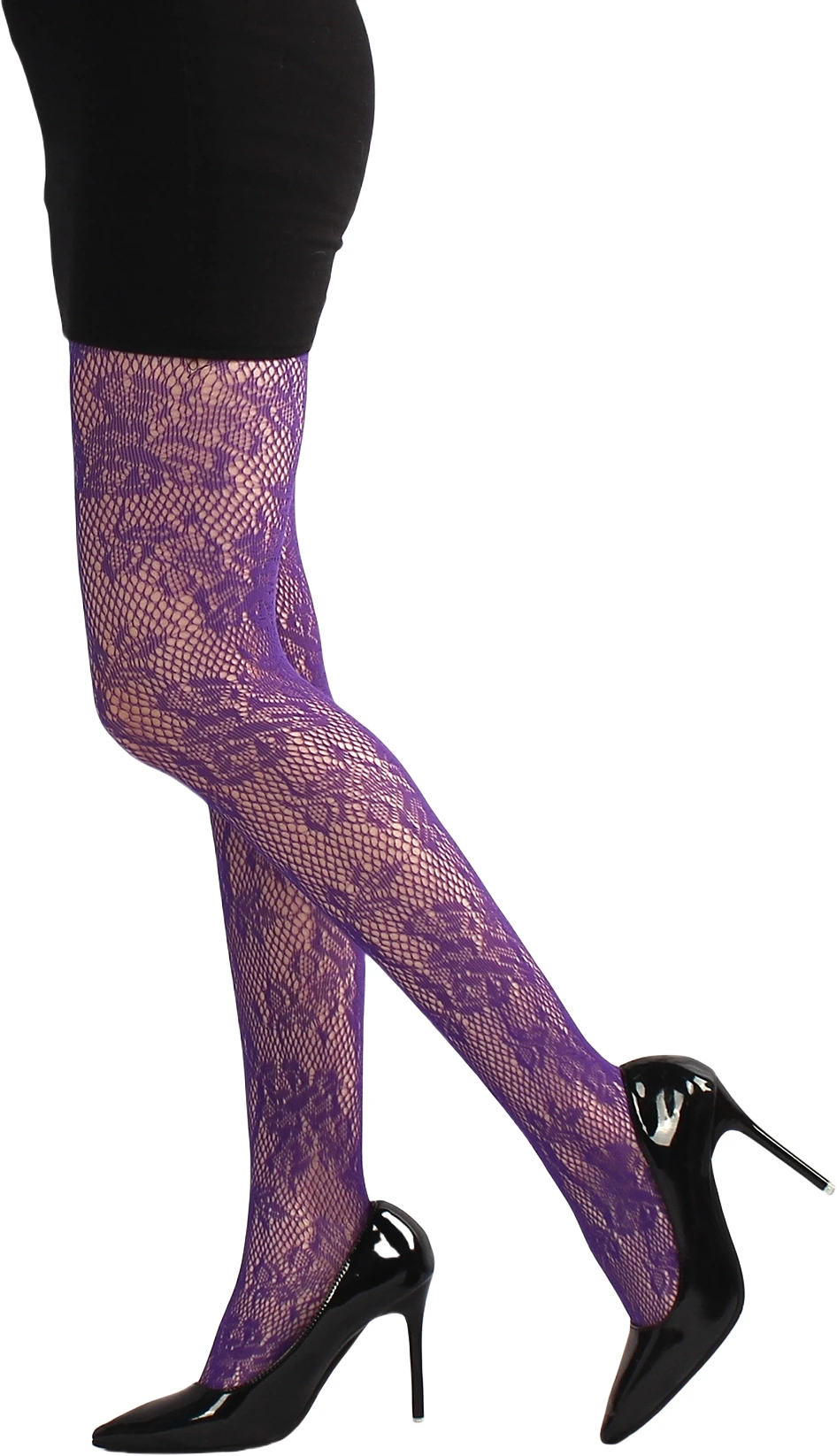 Trendy Women's Branches Patterned Colored Lace Fishnet Tights Y2K Branch with Leaves Pattern Red Fishnets Ladies Net Pantyhose