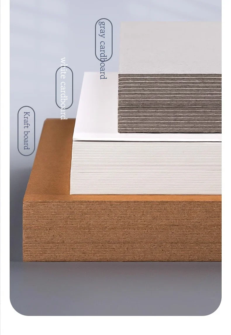 White Card Paper A4 High Quality Thickened Hard A5 Paperboard Diy Blank Postcard A7 Small Cardboard Scrapbooking Handmake Tools