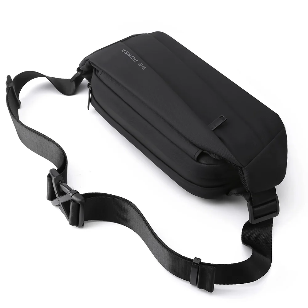 Men Fanny Pack Waist Belt Bag Waterproof Nylon Multi-purpose Travel Climb Sports Fashion Male Sling Chest Bum Hip Pack Bags