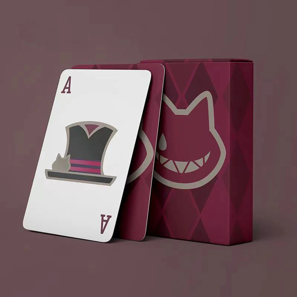 Game Genshin Impact Lyney/Lynette Magic Poker Playing Cards Best Collection Cosplay Props Accessories