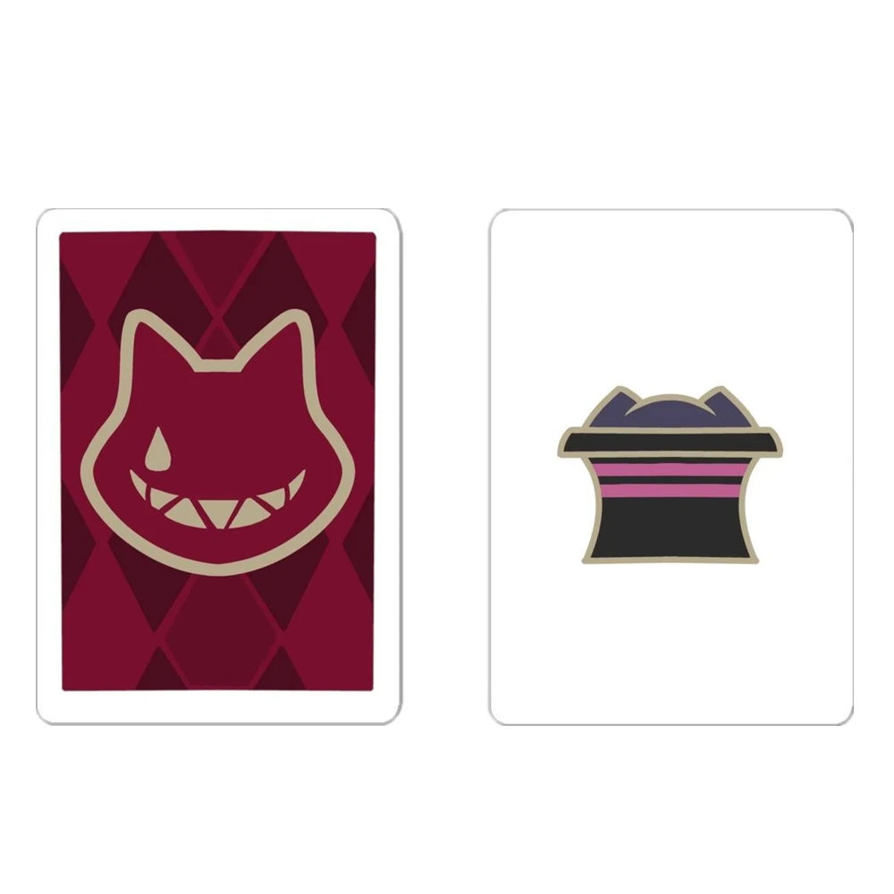 Game Genshin Impact Lyney/Lynette Magic Poker Playing Cards Best Collection Cosplay Props Accessories