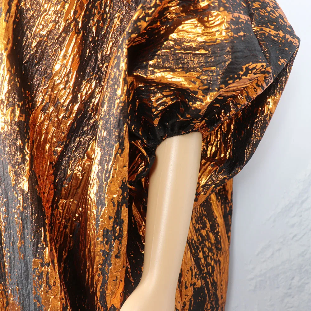 Recommend Luxury Women's Elegant Dress Jacquard Fabric African Woman Boubou Hooked Cloak Africa Clothing