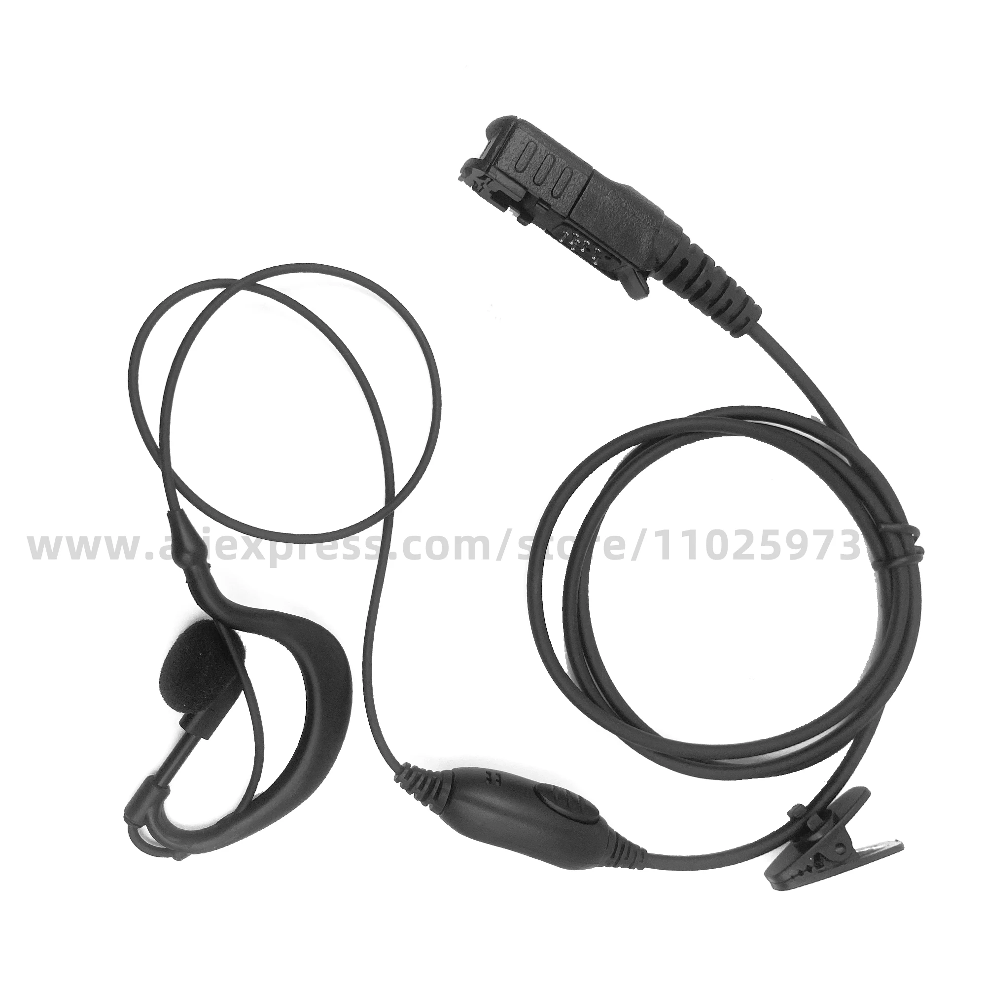 Walkie Talkie Ear Hang Headset For Motorola MTP3100 MTP3150 MTP3200 MTP3250 MTP3500 MTP3550 DP2400 DP2600 DEP550 DEP570 XPR3500e
