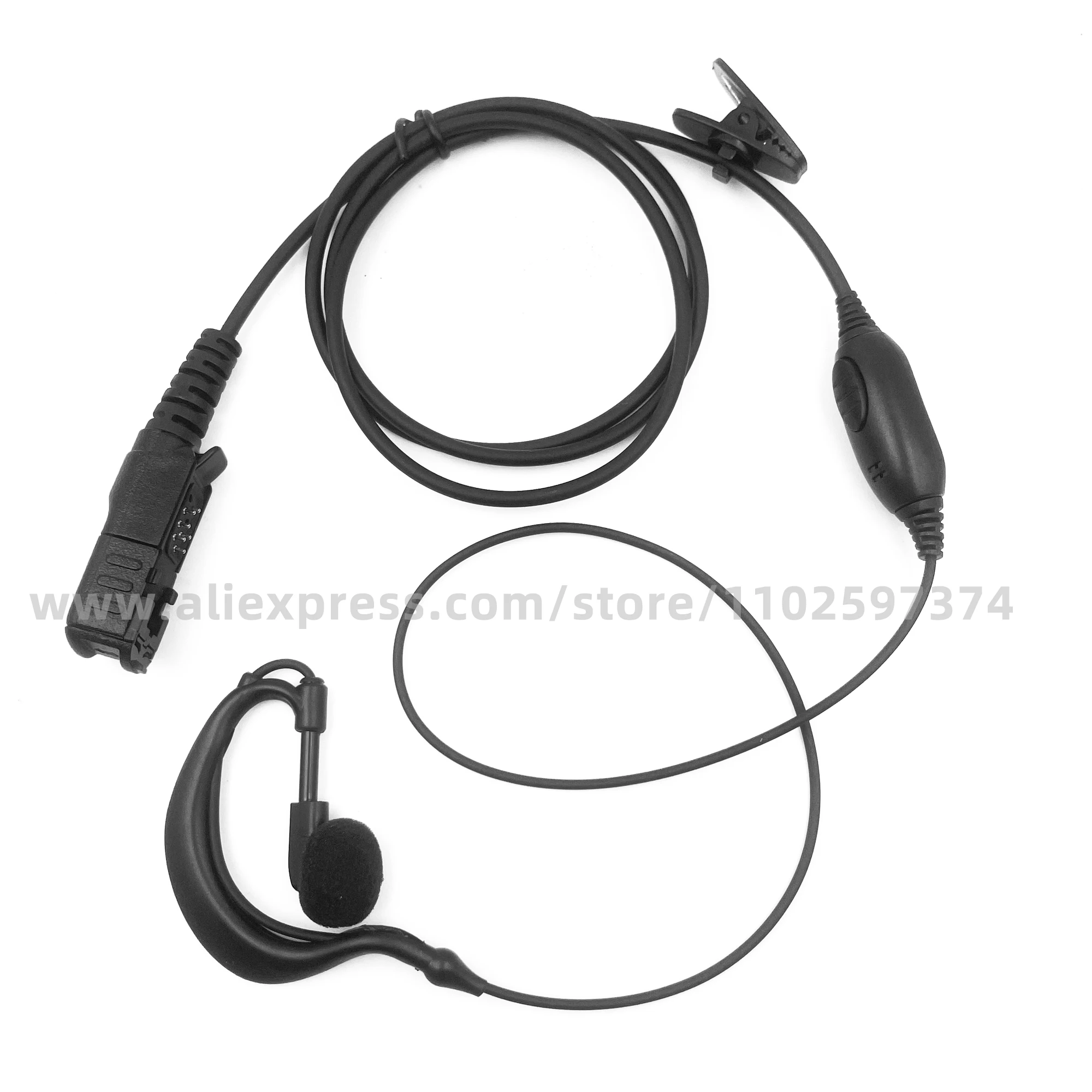 Walkie Talkie Ear Hang Headset For Motorola MTP3100 MTP3150 MTP3200 MTP3250 MTP3500 MTP3550 DP2400 DP2600 DEP550 DEP570 XPR3500e