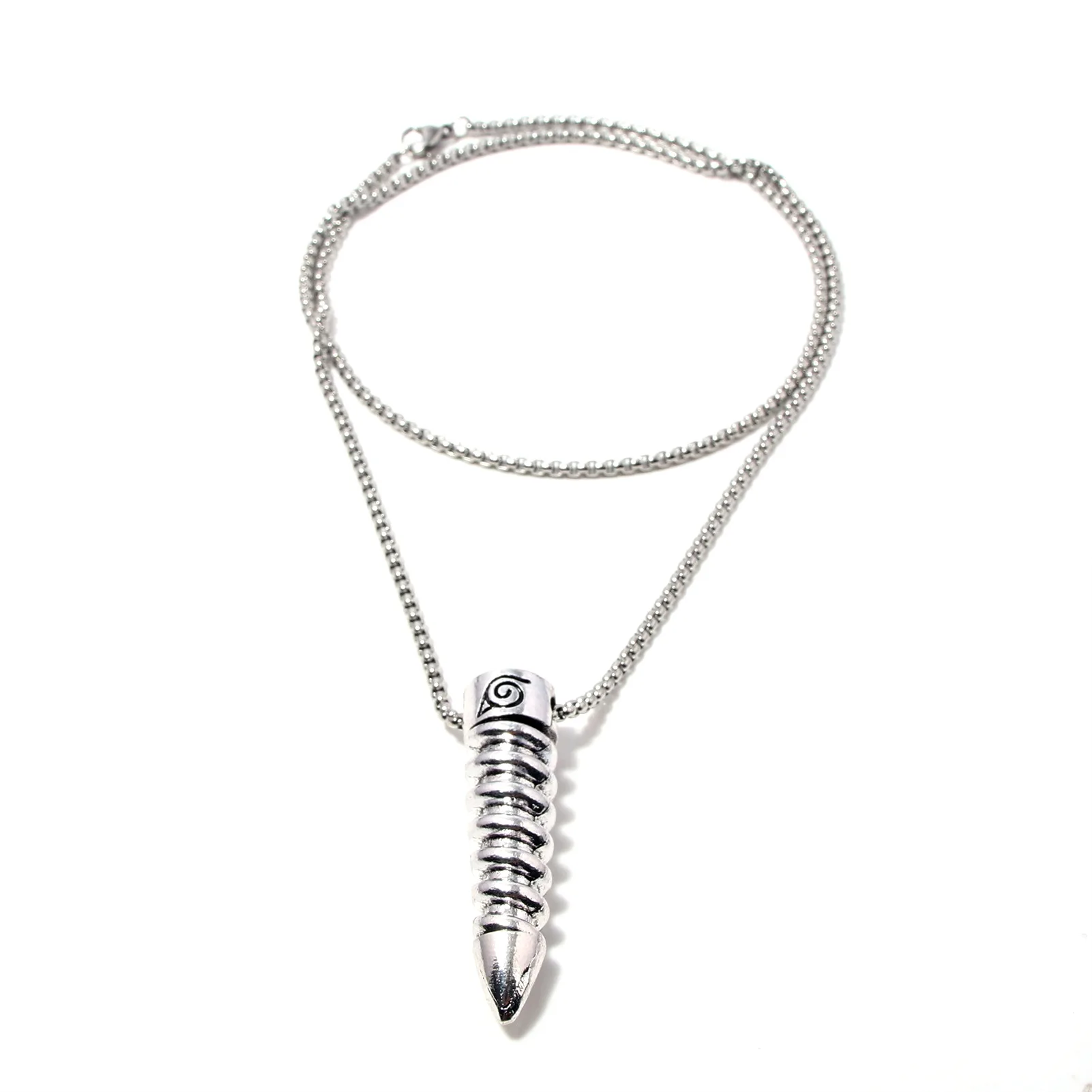 Brdwn Boruto Screws Bullet Style Cosplay Necklace