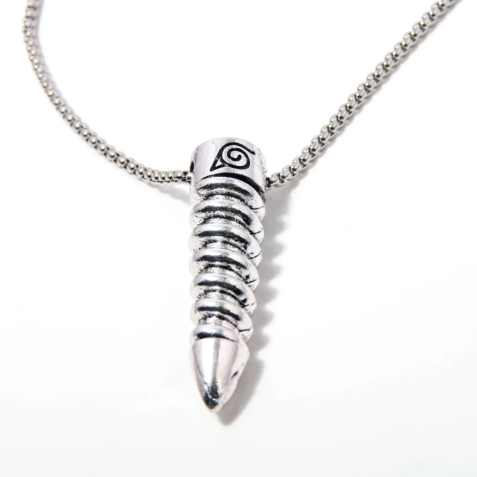 Brdwn Boruto Screws Bullet Style Cosplay Necklace