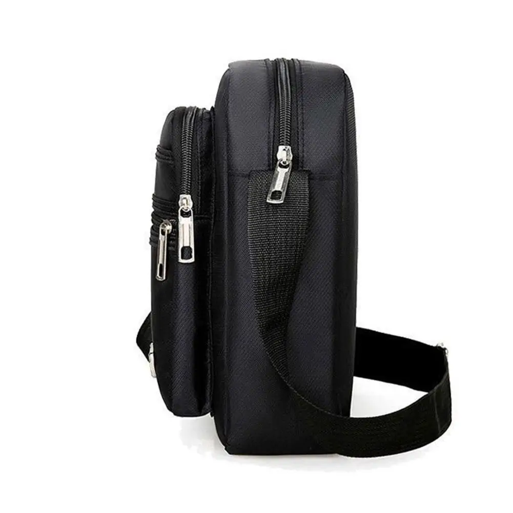 Men's Shoulder Bag Messenger Bag Casual Waterproof Oxford cloth Zipper Pocket Handbag Fashion Tote Travel Male Crossbody Bags