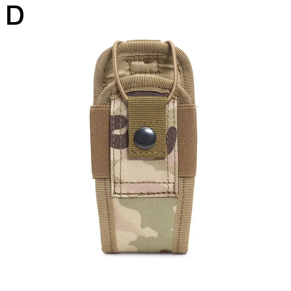 Tactical Walkie Talkie Carry Bag Molle Radio Pouch Holder Pocket Portable Outdoor Hunting Sports Waist Bag Interphone Holster