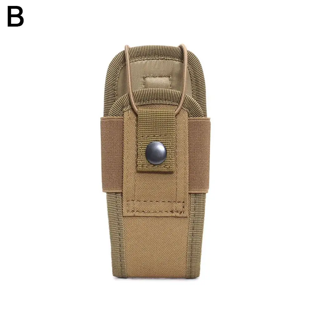 Tactical Walkie Talkie Carry Bag Molle Radio Pouch Holder Pocket Portable Outdoor Hunting Sports Waist Bag Interphone Holster
