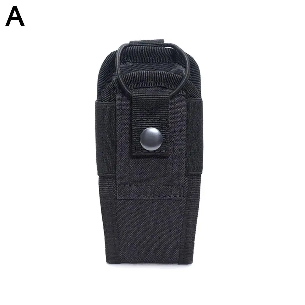 Tactical Walkie Talkie Carry Bag Molle Radio Pouch Holder Pocket Portable Outdoor Hunting Sports Waist Bag Interphone Holster