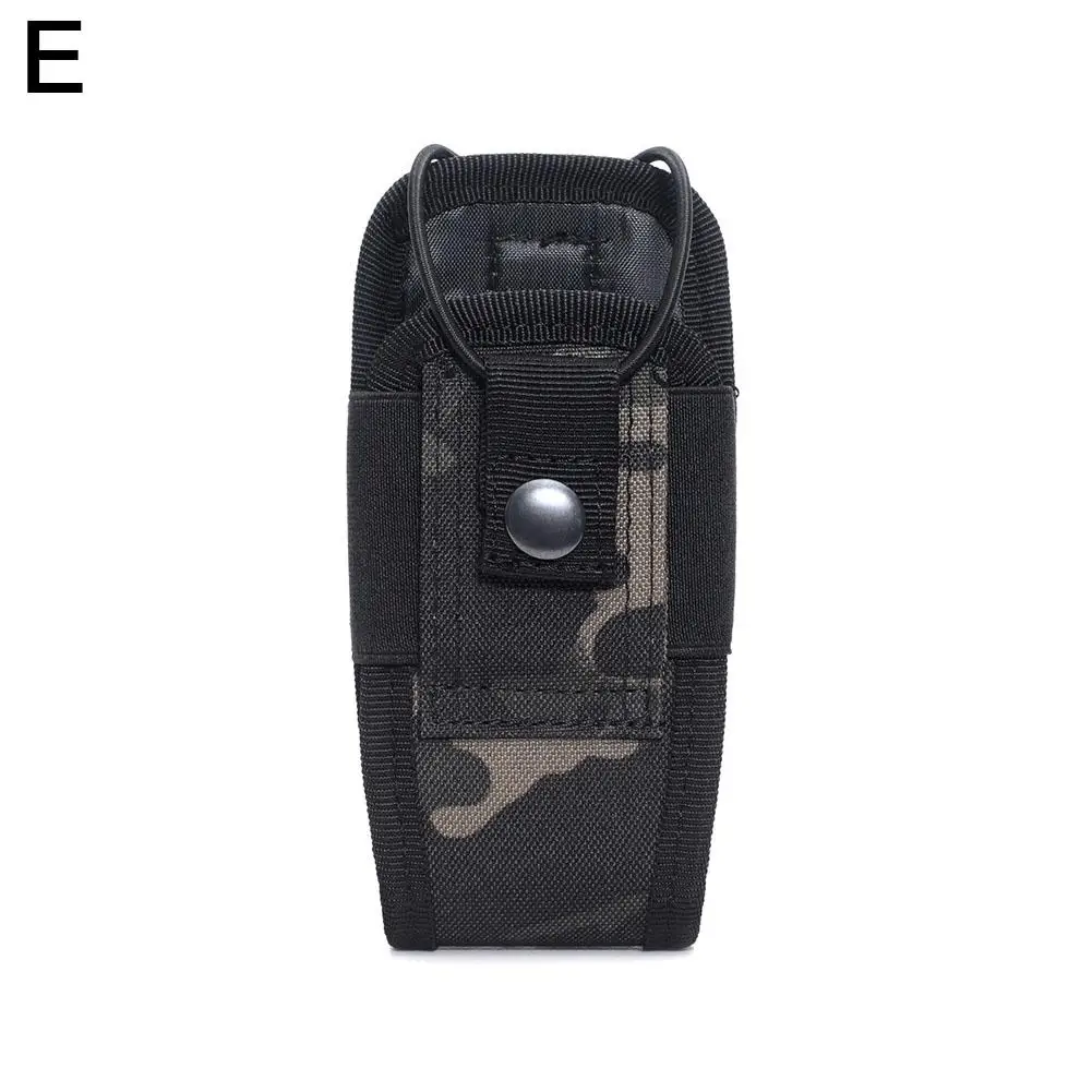 Tactical Walkie Talkie Carry Bag Molle Radio Pouch Holder Pocket Portable Outdoor Hunting Sports Waist Bag Interphone Holster