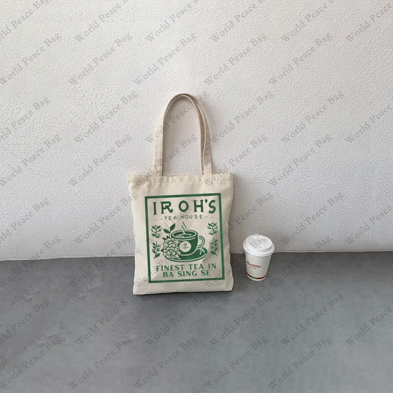1 PC Uncle Iroh's Tea House Avatar the Last Airbender Tote Bag, Atla Tote Bag, Atla Gift, Jasmine Dragon Tea, Best Gift For Her