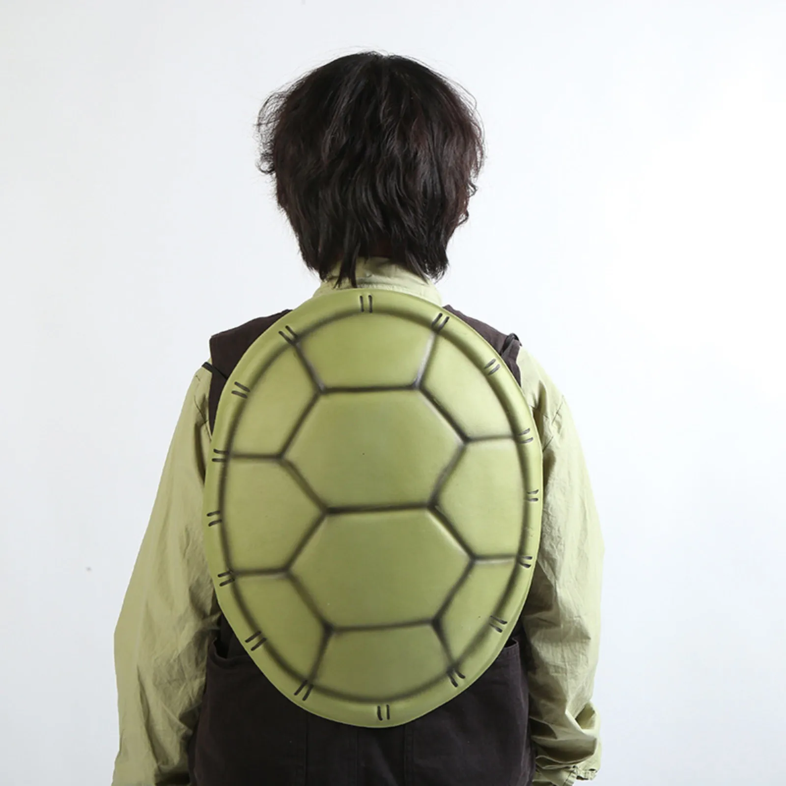 Halloween Turtle Shells Cosplay Simulation Tortoise Shells Photo Props for Role Play Party Performance Costumes Ninja
