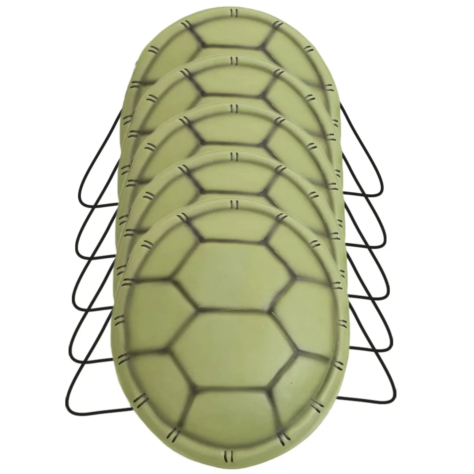 Halloween Turtle Shells Cosplay Simulation Tortoise Shells Photo Props for Role Play Party Performance Costumes Ninja
