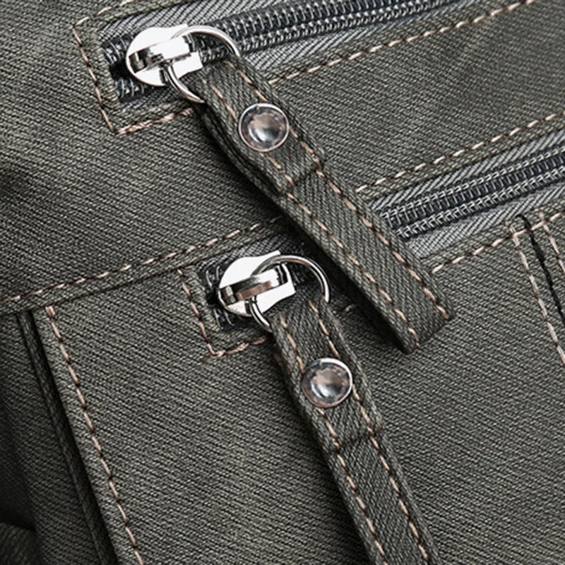 Women's Canvas Shoulder Bag Fashion Multi-functional Outdoor Shoulder Bag Women's Commuter Large Capacity Shoulder Bag Crossbody