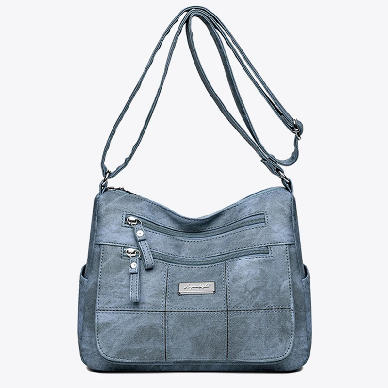 Women's Canvas Shoulder Bag Fashion Multi-functional Outdoor Shoulder Bag Women's Commuter Large Capacity Shoulder Bag Crossbody