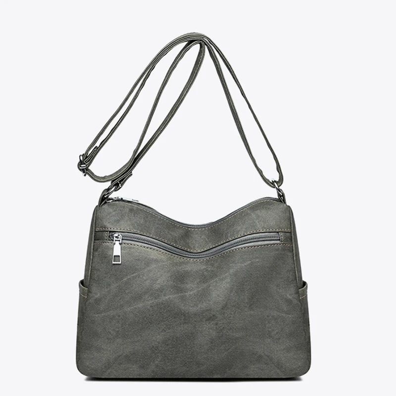Women's Canvas Shoulder Bag Fashion Multi-functional Outdoor Shoulder Bag Women's Commuter Large Capacity Shoulder Bag Crossbody