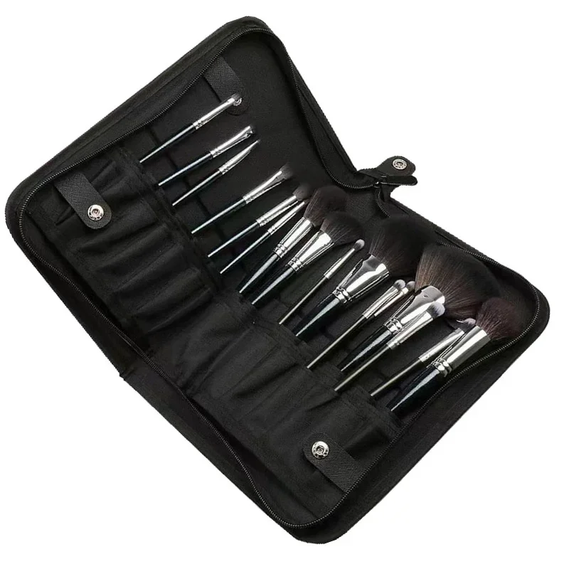 Women Foldable Makeup Brush Bag Organizer Female Travel Cosmetic Toiletry Case for Beauty Tools Wash Accessories Pouch