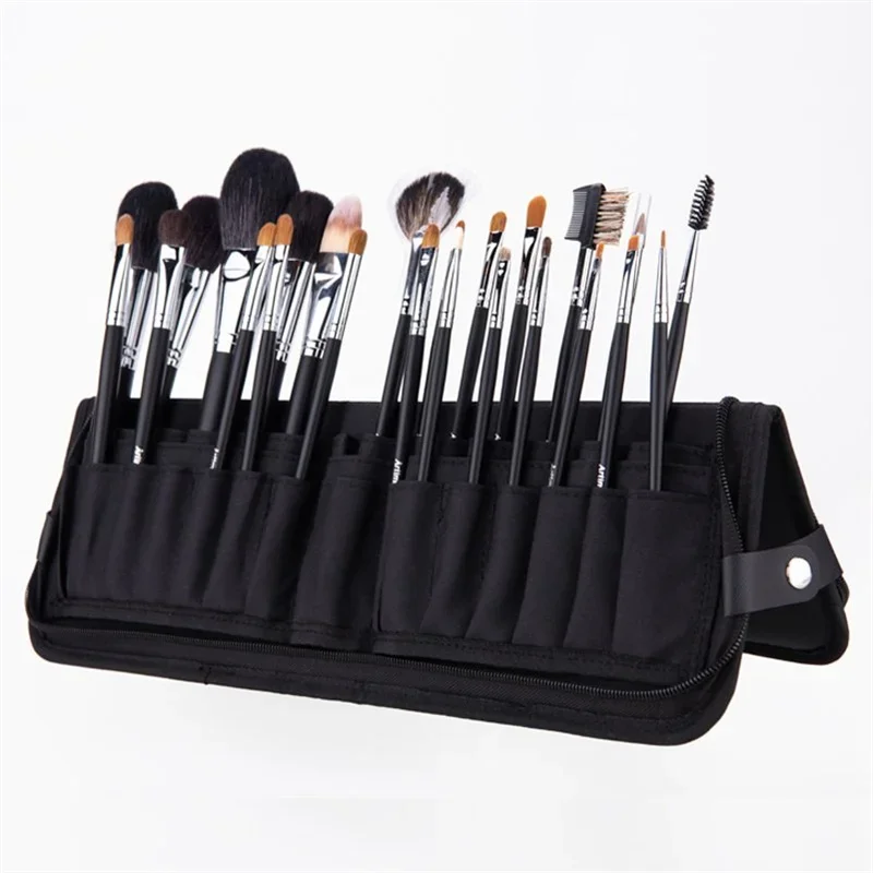 Women Foldable Makeup Brush Bag Organizer Female Travel Cosmetic Toiletry Case for Beauty Tools Wash Accessories Pouch