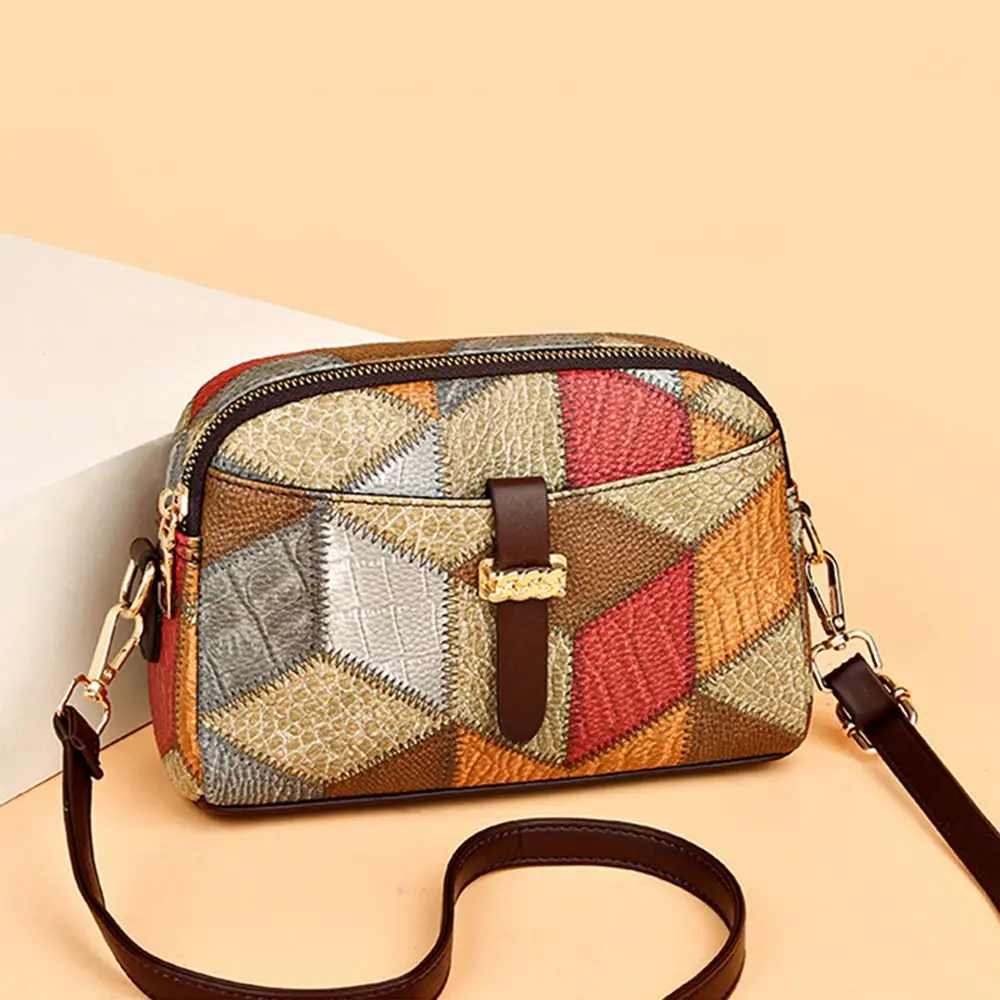 Large Capacity Shoulder Bags Daily PU Lether Crossbody Bags Mom's Bag Women Female