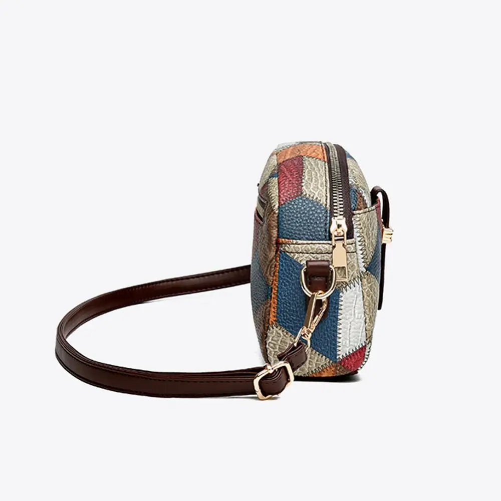 Large Capacity Shoulder Bags Daily PU Lether Crossbody Bags Mom's Bag Women Female