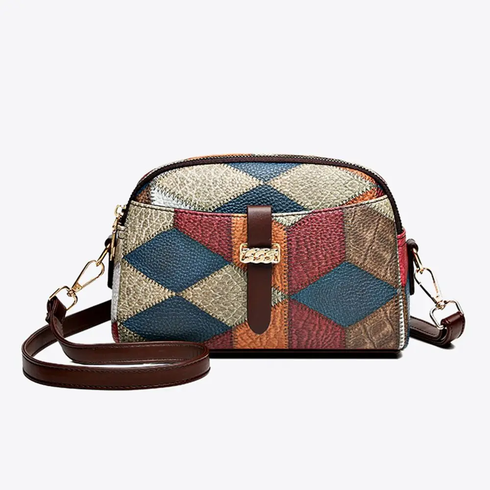 Large Capacity Shoulder Bags Daily PU Lether Crossbody Bags Mom's Bag Women Female