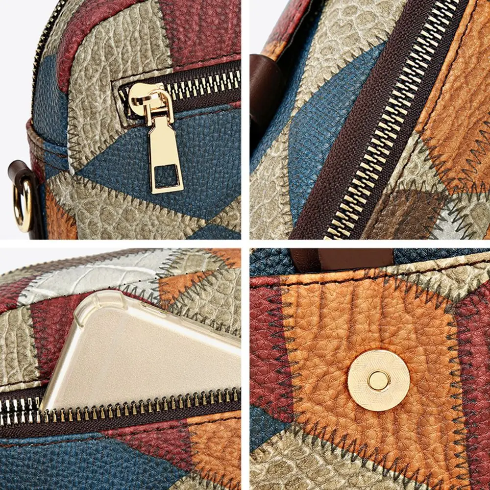 Large Capacity Shoulder Bags Daily PU Lether Crossbody Bags Mom's Bag Women Female