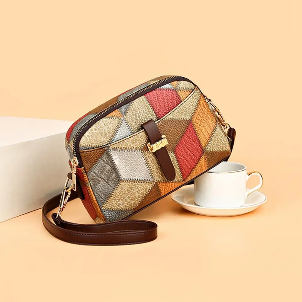 Large Capacity Shoulder Bags Daily PU Lether Crossbody Bags Mom's Bag Women Female