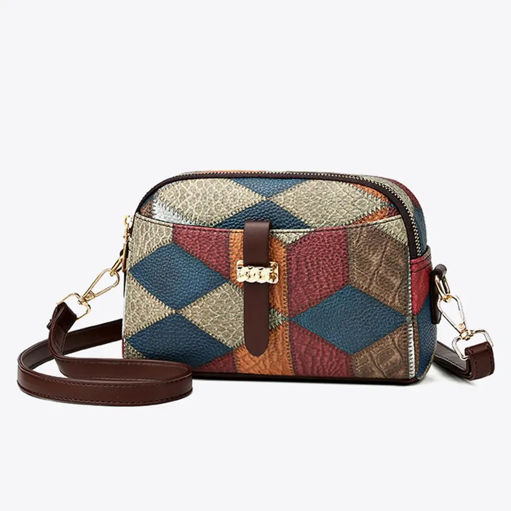 Large Capacity Shoulder Bags Daily PU Lether Crossbody Bags Mom's Bag Women Female