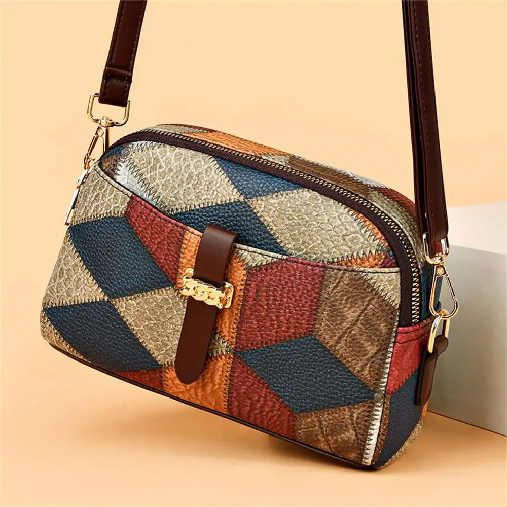 Large Capacity Shoulder Bags Daily PU Lether Crossbody Bags Mom's Bag Women Female