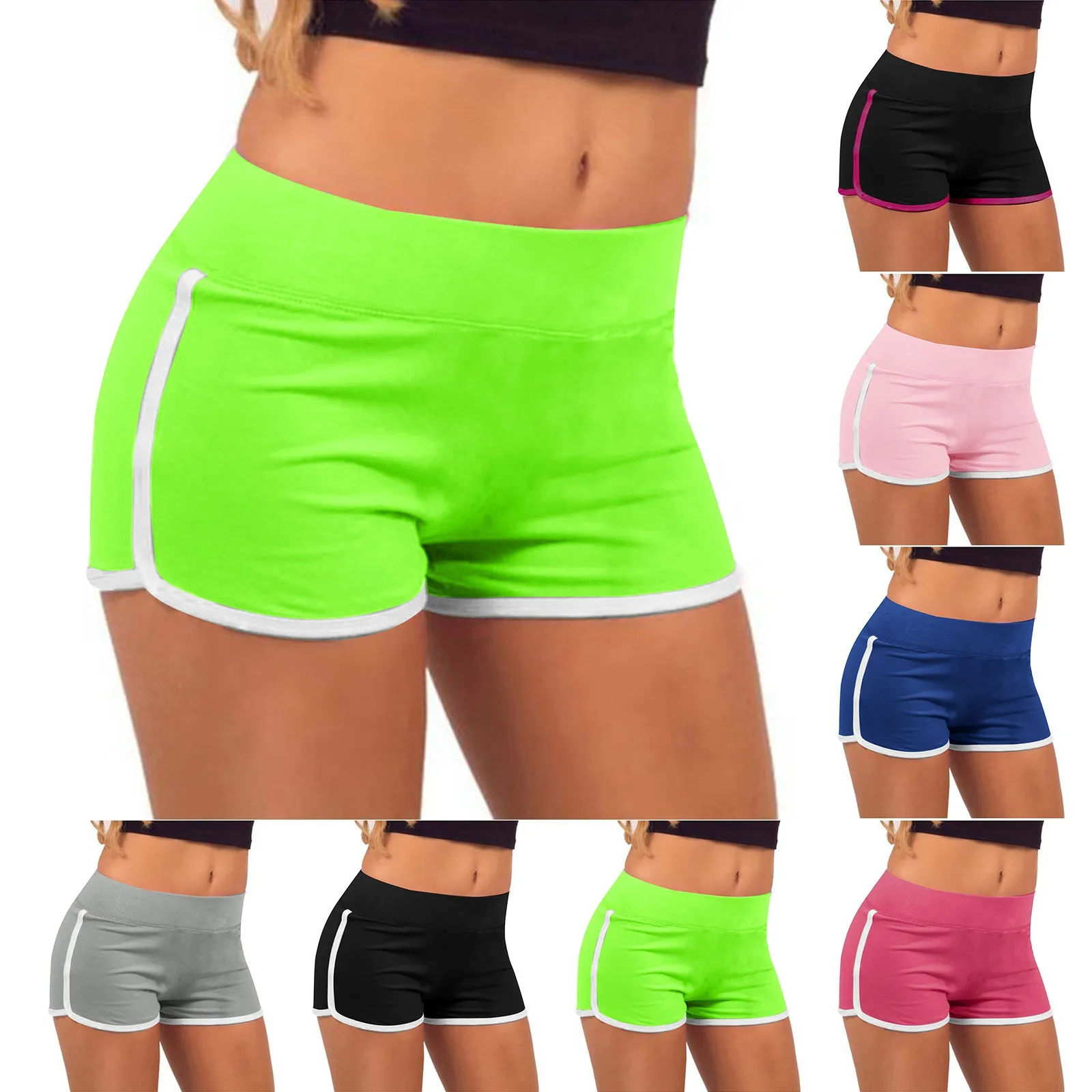 Women Basic Slim Fitting Tight Shorts Boxer Underwear Quick-drying short Sweatpants Jogging Fitness shorts pantalones de mujer