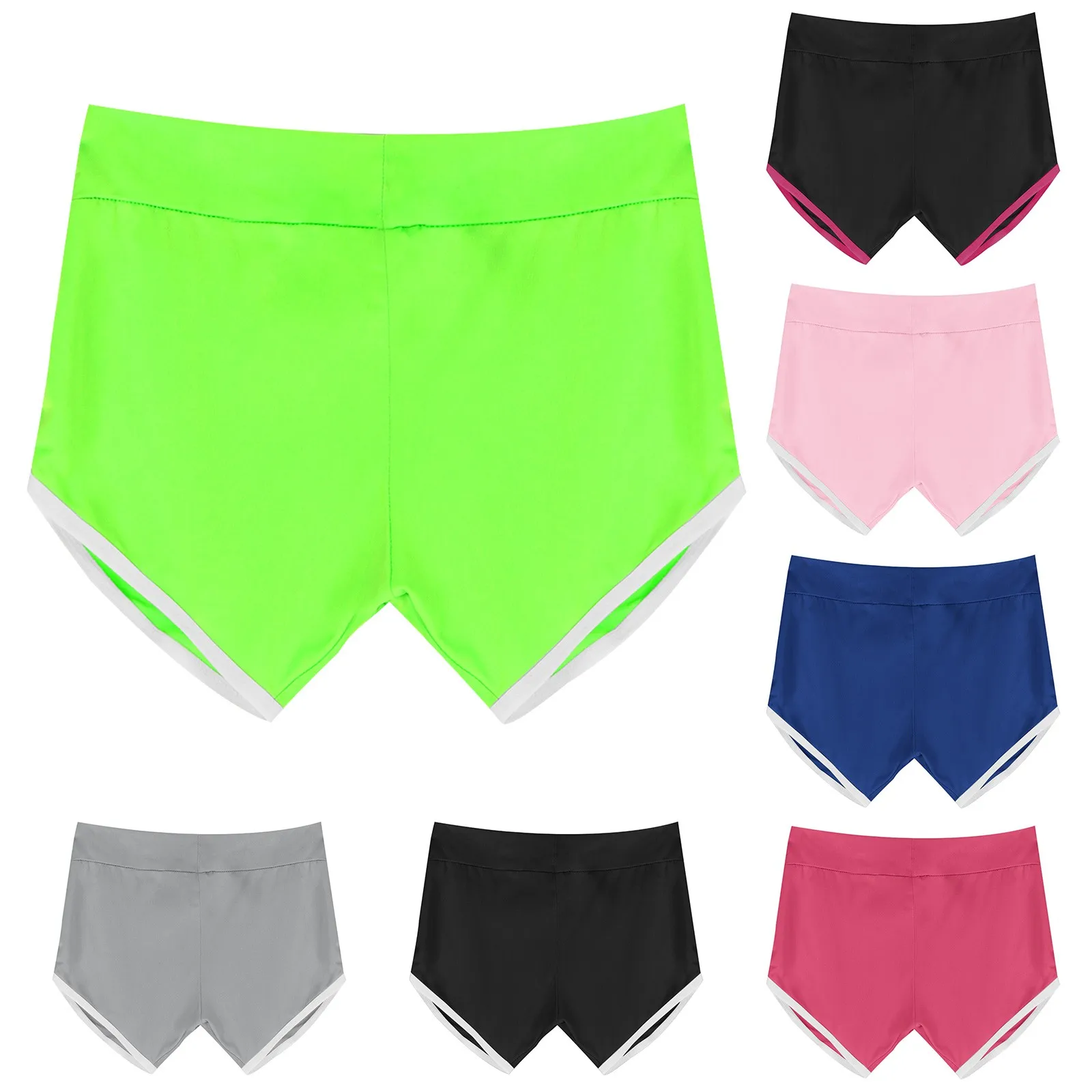 Women Basic Slim Fitting Tight Shorts Boxer Underwear Quick-drying short Sweatpants Jogging Fitness shorts pantalones de mujer