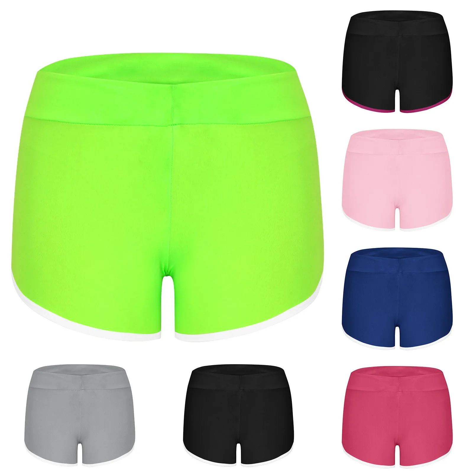 Women Basic Slim Fitting Tight Shorts Boxer Underwear Quick-drying short Sweatpants Jogging Fitness shorts pantalones de mujer