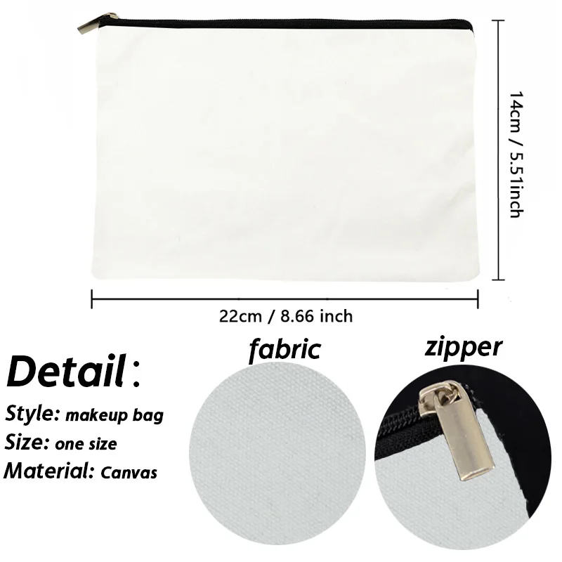 Personal Custom DIY Logo Make Up Pouch Student Pencil Makeup Bags Travel BagsCosmetic Case Toiletries Organizer Ladies Storage
