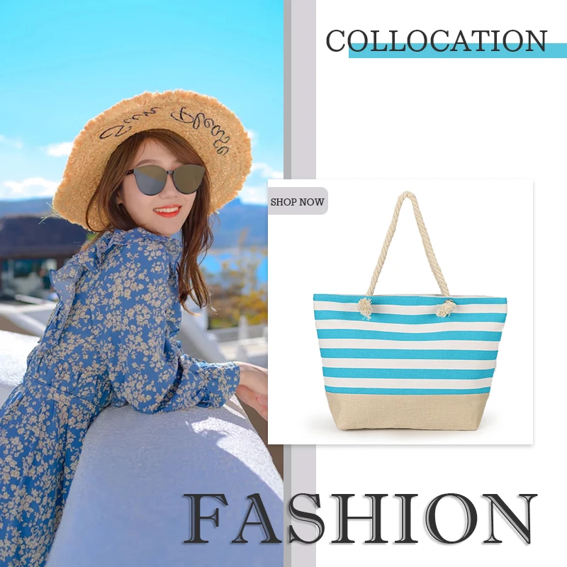 Beach Bags For Women Extra Large Beach Tote Sandproof Swim Pool Totes Bag Vacation Handbag
