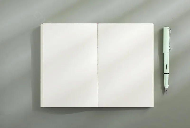 Super Thick Notebook (760pages) A5 Creativity Stationery Blank Notepads Pu cover School Office Supplies (Sketching and Graffiti)