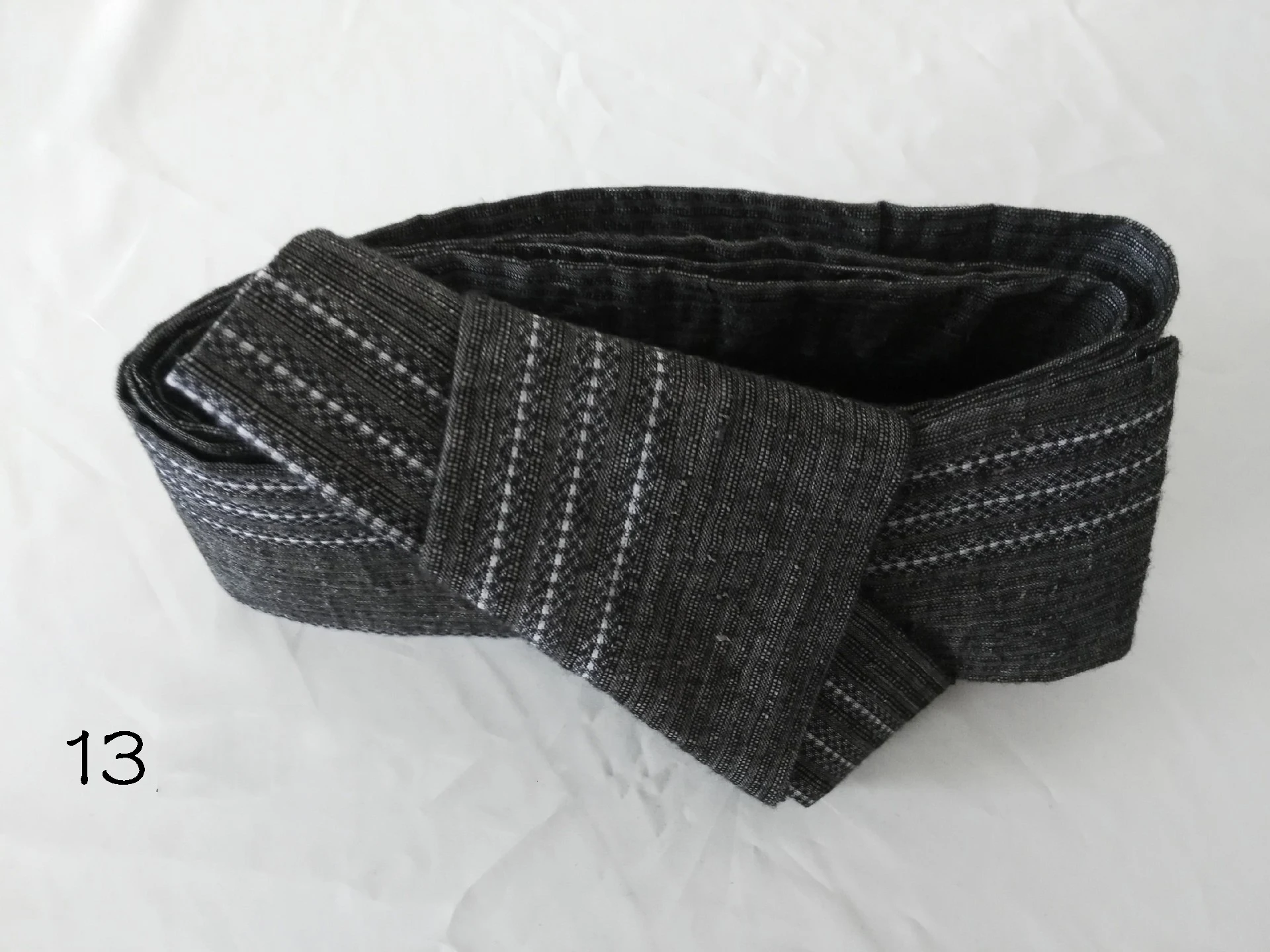 Cotton Navy Japanese Traditional Samurai Kimono For Men Yukata Bathing Robe Hekoobi Sauna Wear Homewear Belt Long Gown
