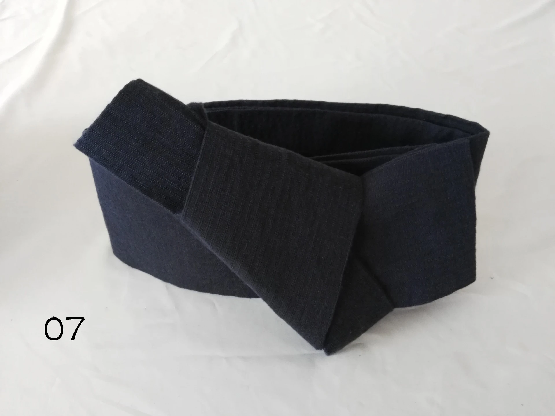 Cotton Navy Japanese Traditional Samurai Kimono For Men Yukata Bathing Robe Hekoobi Sauna Wear Homewear Belt Long Gown