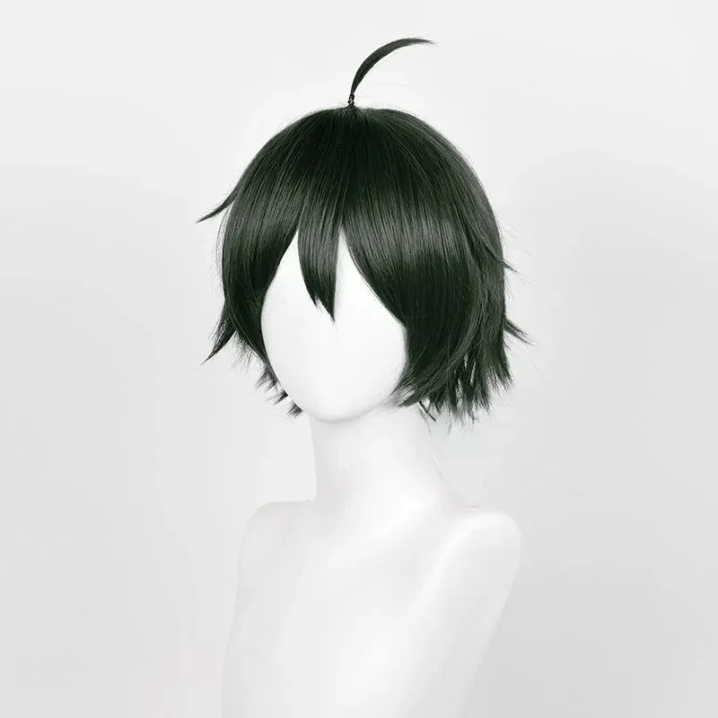 Tadashi Yamaguchi Cosplay Wig Short Dark Green Mixed Heat Resistant Hair Synthetic Hair Anime Cosplay Wigs