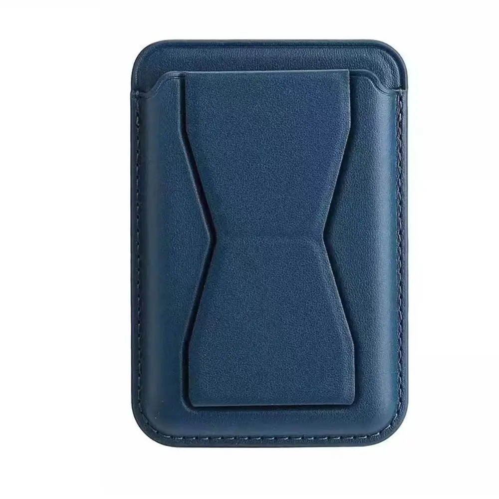 For Magsafe Wallet Phone Card Holder Safety Accessories Wallet Case Anti-theft Leather Card Bag for iPhone 15 14 13 ProMax