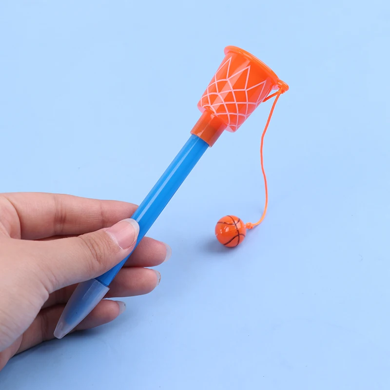 1PCS Sports Basketball Hoop Pens,Basketball Party Favors Novelty Pen 0.7mm Ballpoint Pen Gift Stationery for Kids