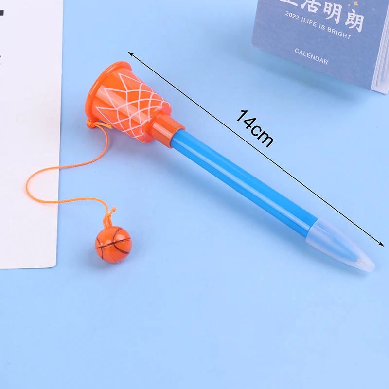 1PCS Sports Basketball Hoop Pens,Basketball Party Favors Novelty Pen 0.7mm Ballpoint Pen Gift Stationery for Kids