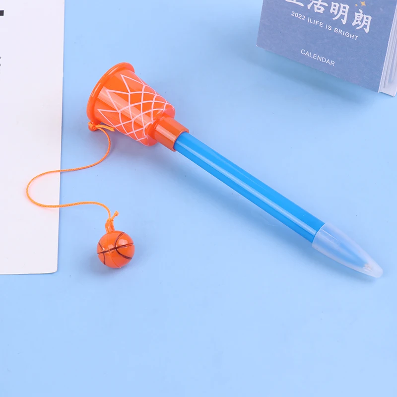 1PCS Sports Basketball Hoop Pens,Basketball Party Favors Novelty Pen 0.7mm Ballpoint Pen Gift Stationery for Kids